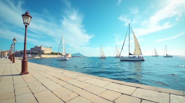 Des images en direct de Marseille avec les webcams locales