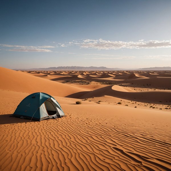Comment organiser un camping pour une expédition de randonnée dans le désert du Sahara?