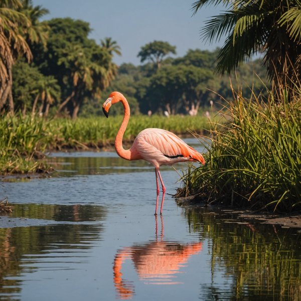 Quels sont les meilleurs endroits pour observer les flamants roses dans le delta du Nil ?